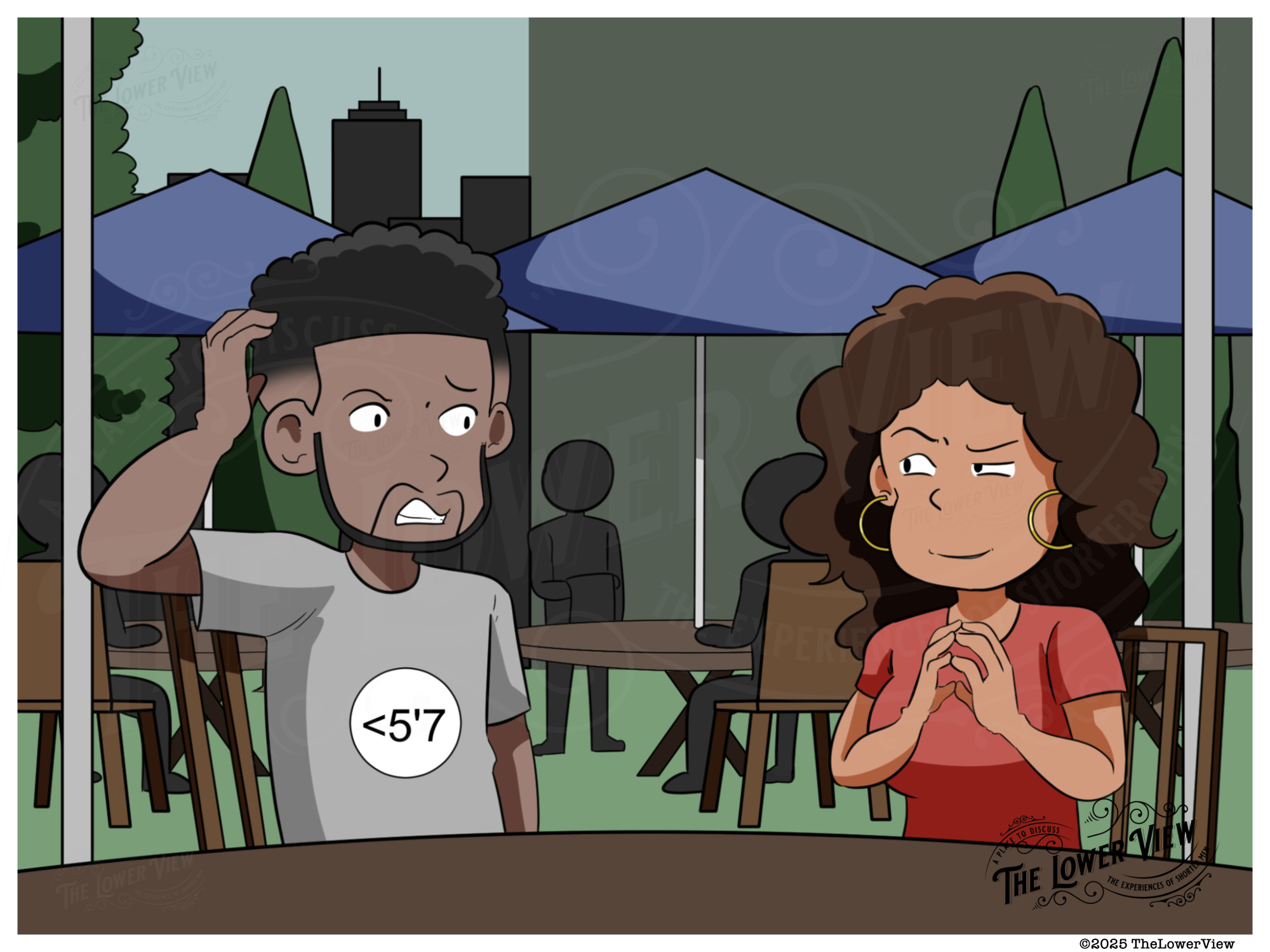 Woman interested in short men now that she's older